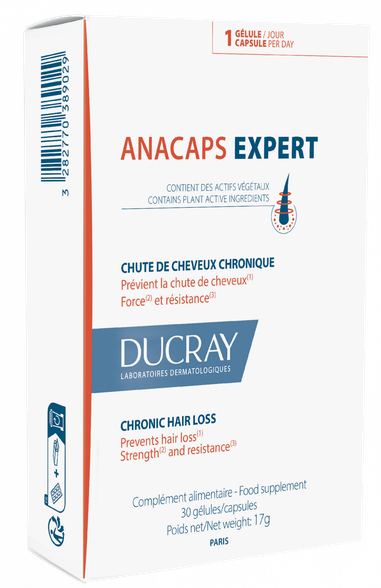 DUCRAY Anacaps Expert kapsulės, 30 vnt.