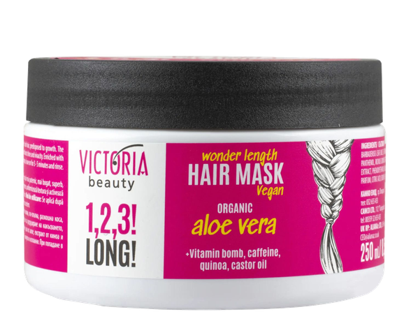 VICTORIA BEAUTY 1,2,3! Long! for Hair Growth plaukų kaukė, 250 ml