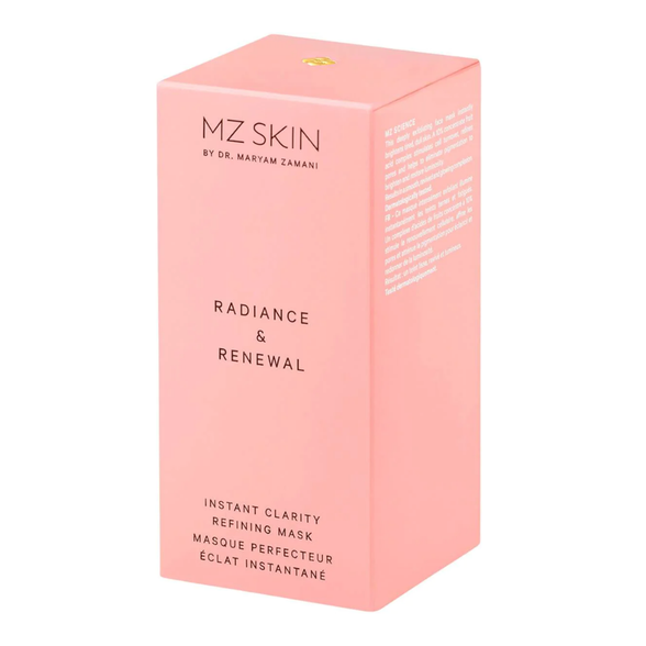 MZ SKIN Radiance & Renewal Instant Clarity Refining veido kaukė, 100 ml