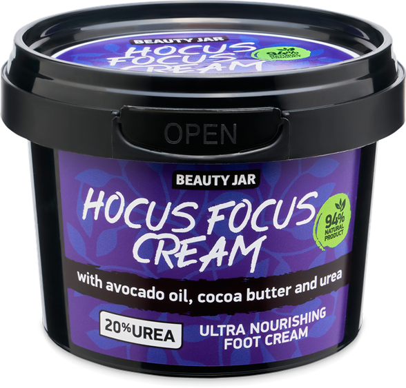 BEAUTY JAR Hocus Focus pėdų kremas, 100 ml