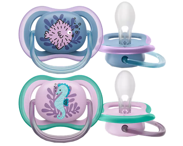 PHILIPS Avent Ultra Air 6-18 m čiulptukas, 2 vnt.