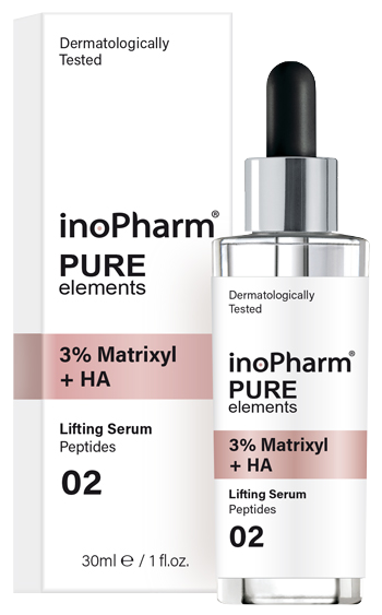 INOPHARM 3% Matrixyl + HA serumas, 30 ml