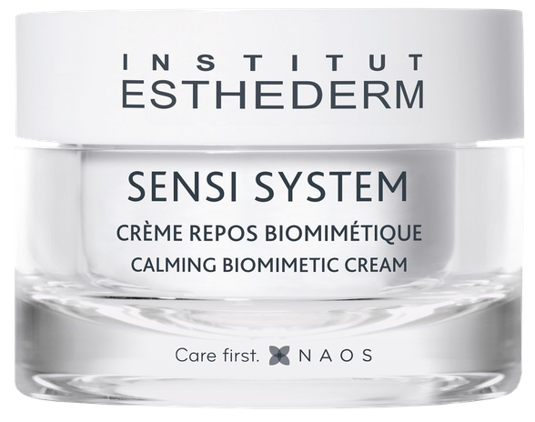 INSTITUT ESTHEDERM Sensi System Calming Biomimetic veido kremas, 50 ml