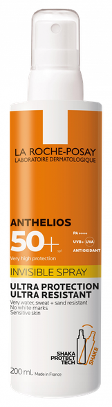 LA ROCHE-POSAY Anthelios Invisible Spray SPF50+ dulksna, 200 ml