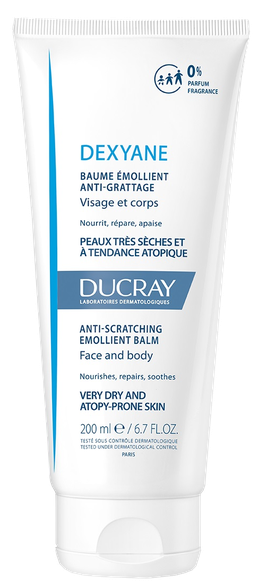 DUCRAY Dexyane Anti-Scratching Emollient balzamas, 200 ml