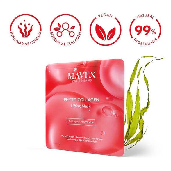 MAVEX Phyto Collagen veido kaukė, 20 ml