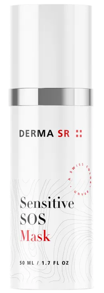 DERMA SR Sensitive SOS veido kaukė, 50 ml