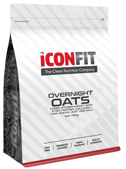 ICONFIT Overnight Oats - Chocolate-Peanut košės, 1000 g