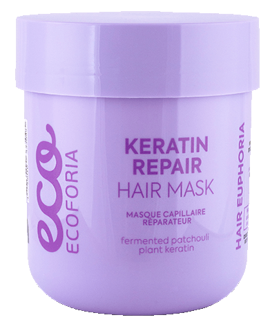 ECOFORIA Hair Euphoria Keratin Repair plaukų kaukė, 200 ml