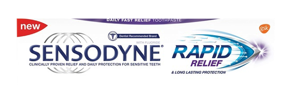 SENSODYNE Rapid Relief dantų pasta, 75 ml