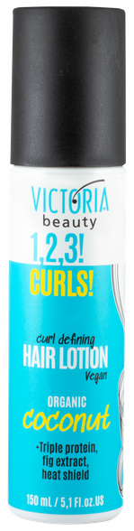 VICTORIA BEAUTY 1,2,3! Curls! for Curly Hair losjonas, 150 ml