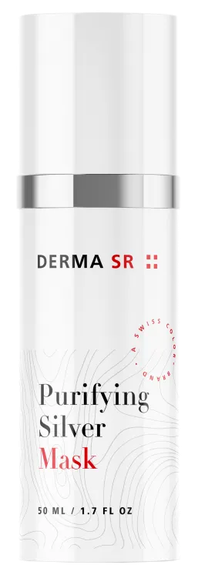 DERMA SR Purifying Silver veido kaukė, 50 ml