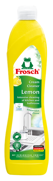 FROSCH Cream Cleaner Lemon valiklis, 500 ml