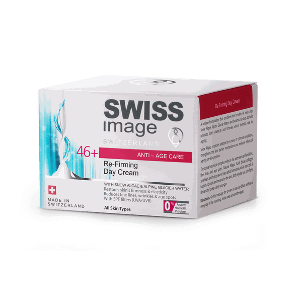 SWISS IMAGE Anti-Age 46+ Re-Firming Day veido kremas, 50 ml