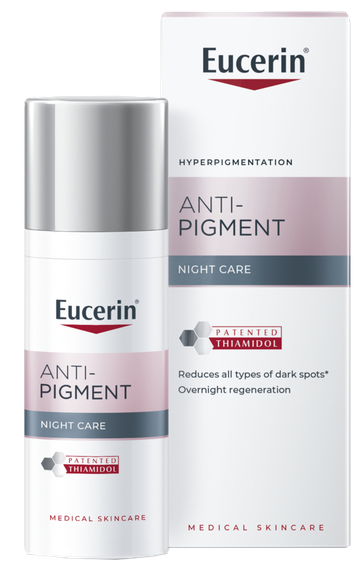 EUCERIN Anti-Pigment naktinis  veido kremas, 50 ml