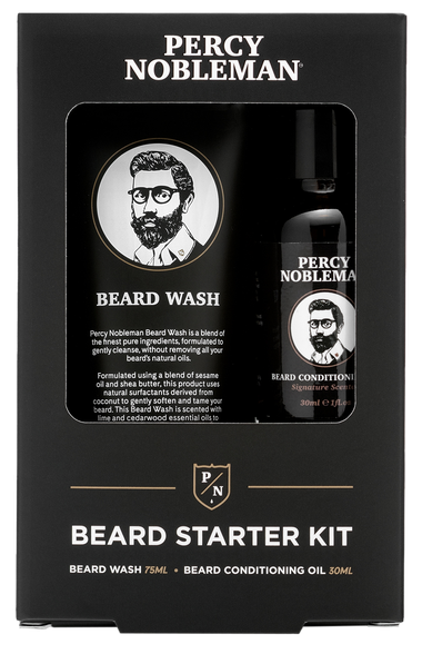 PERCY NOBLEMAN Beard Starter rinkinys, 1 vnt.