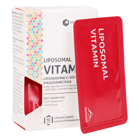 LIPOSOMAL  vitaminas c paketėliai, 10 vnt.