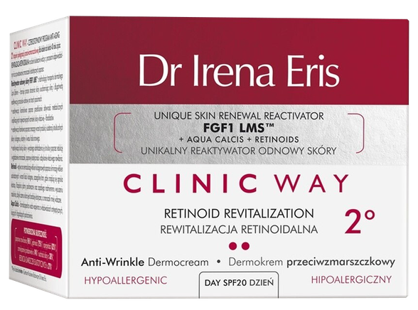 CLINIC WAY  2 Firming SPF 20 dieninis veido kremas, 50 ml