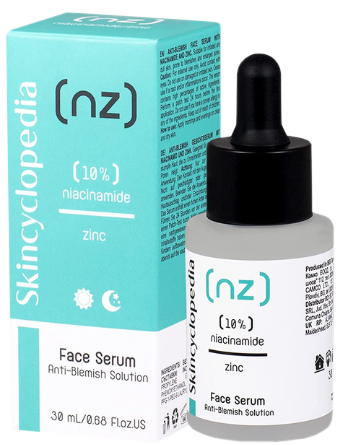 SKINCYCLOPEDIA 10% Niacinamide + 1% Zinc serumas, 30 ml