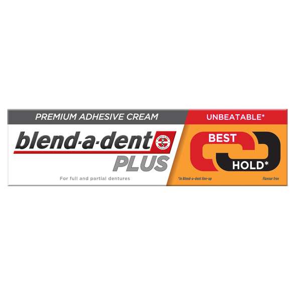 BLEND-A-DENT Premium Plus protezų klijai, 40 g