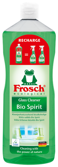 FROSCH Bio-Spirit langų ir veidrodžių valiklis, 1000 ml