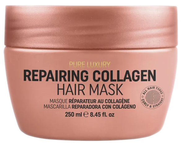 RICH Pure Luxury Repairing Collagen plaukų kaukė, 250 ml