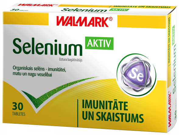 WALMARK   Selenium Aktiv  tabletės, 30 vnt.