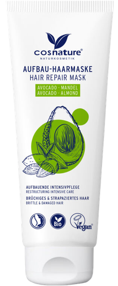 COSNATURE Avocado & Almond plaukų kaukė, 100 ml