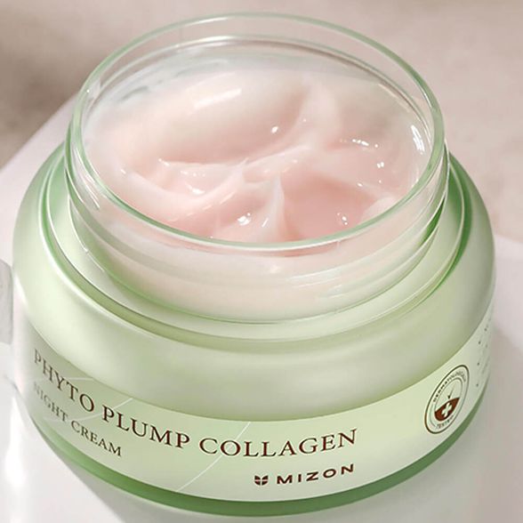 MIZON Phyto Plump Collagen naktinis veido kremas, 50 ml