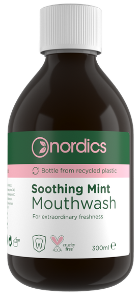 NORDICS Sooting Mint burnos skalavimo skystis, 300 ml