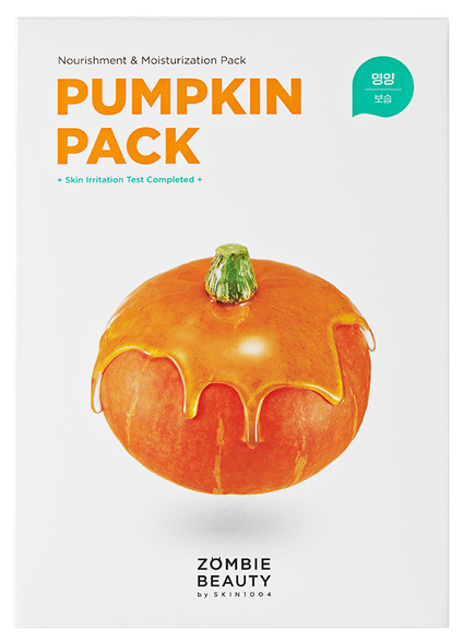 SKIN1004 Pumpkin Pack 4gx16pcs veido kaukė, 1 vnt.