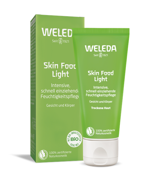 WELEDA Skin Food Light For Dry Face and Body Skin losjonas, 30 ml