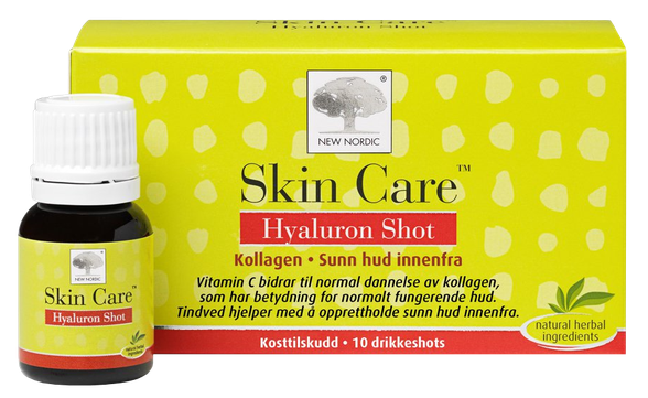 NEW NORDIC Hyaluron Shot 15 ml kolagenas, 10 vnt.