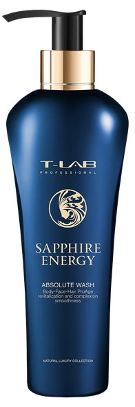 T-LAB Sapphire Energy Absolute Wash šampūnas/dušo kremas, 300 ml