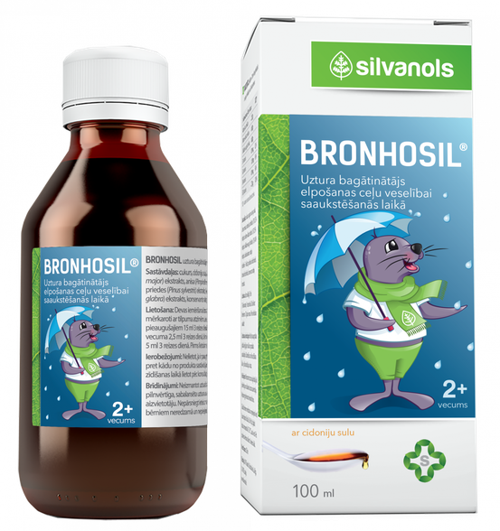 BRONHOSIL skystis, 100 ml