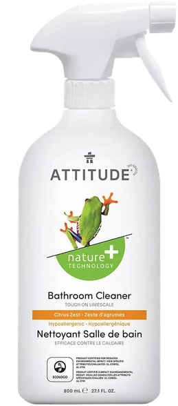 ATTITUDE Citrusų Žievelių Aromato, Ekologiškas Vonios purškiamas valiklis, 800 ml