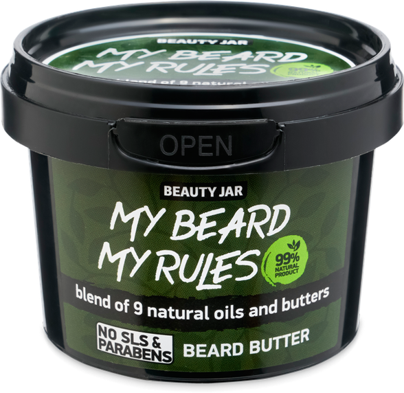 BEAUTY JAR My Beard My Rules barzdos aliejus, 90 g