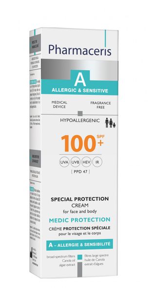 PHARMACERIS A Medic Protection MD SPF100+ apsauginis kremas nuo saulės, 75 ml