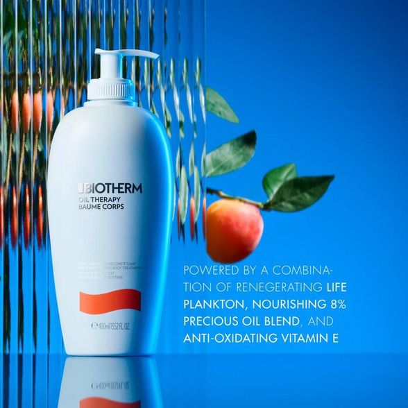 BIOTHERM Oil Therapy kūno pienelis, 400 ml