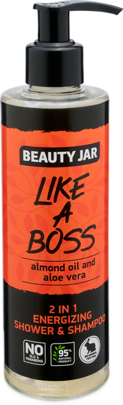 BEAUTY JAR Like A Boss šampūnas/dušo želė, 250 ml