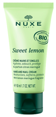 NUXE Sweet Lemon rankų ir nagų kremas, 50 ml