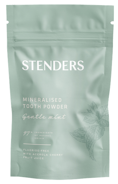 STENDERS Gentle Mint mineralizuota dantų milteliai, 50 g