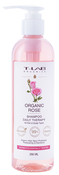 T-LAB Rose Daily Therapy šampūnas, 250 ml