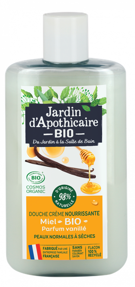 JARDIN  D'APOTHICAIRE Ekologiškų migdolų - vanilės dušo kremas, 250 ml