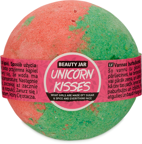 BEAUTY JAR Unicorn Kisses vonios bomba, 150 g