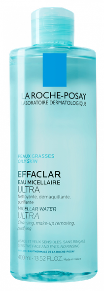 LA ROCHE-POSAY Effaclar micelinis vanduo, 400 ml