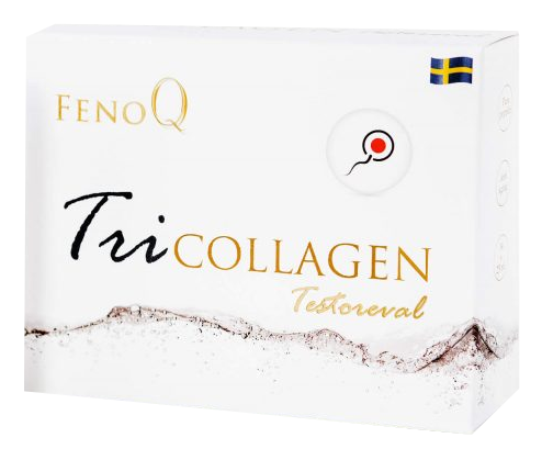 TRICOLLAGEN FenoQ Testoreval Man 25 ml ampulės, 14 vnt.