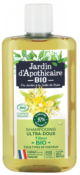 JARDIN  D'APOTHICAIRE Ekologiškų liepžiedžių šampūnas, 200 ml