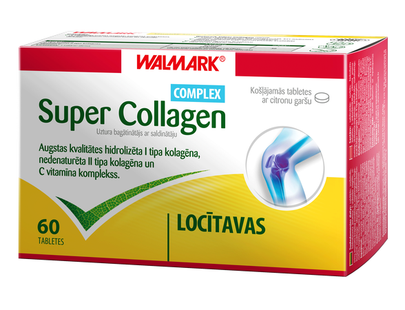 WALMARK   Super Collagen Complex kolagenas, 60 vnt.