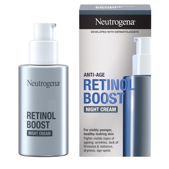 NEUTROGENA Retinol Boost Night veido kremas, 50 ml